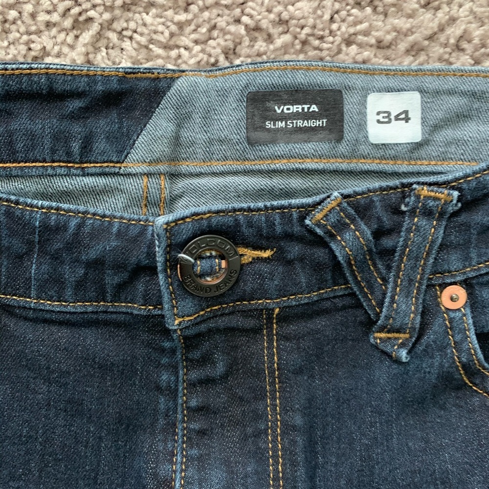 VOLCOM Vorta Men's Straight Leg Jean (34x30)